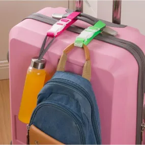 Button Buckle Adjustable Security Portable Bag Parts Suitcase Bag Hanger Luggage Strap Belt Aircraft Travel Accessories Supplies