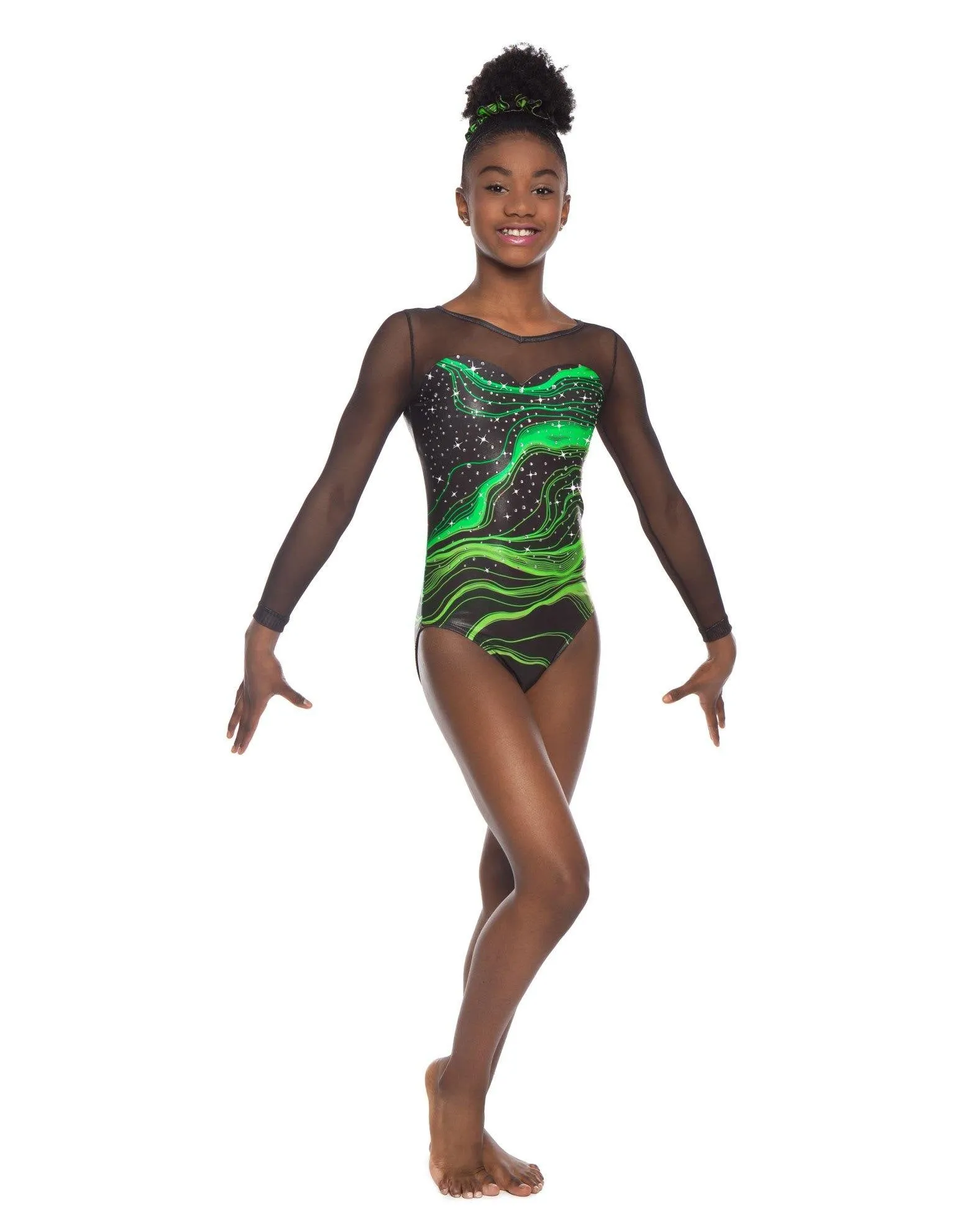 Ink LS Sweetheart Leotard