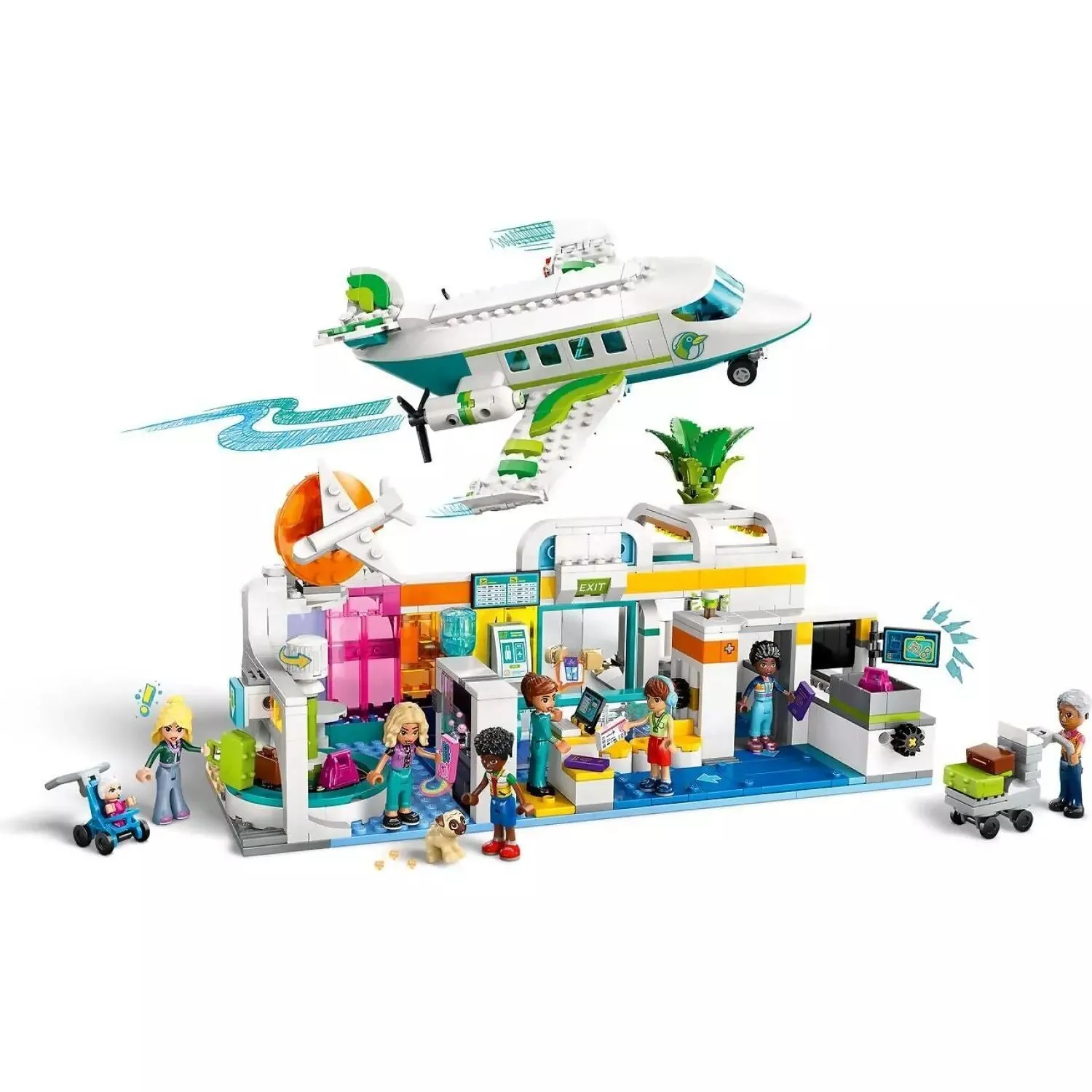 LEGO Friends Heartlake City Airport and Airplane 42656