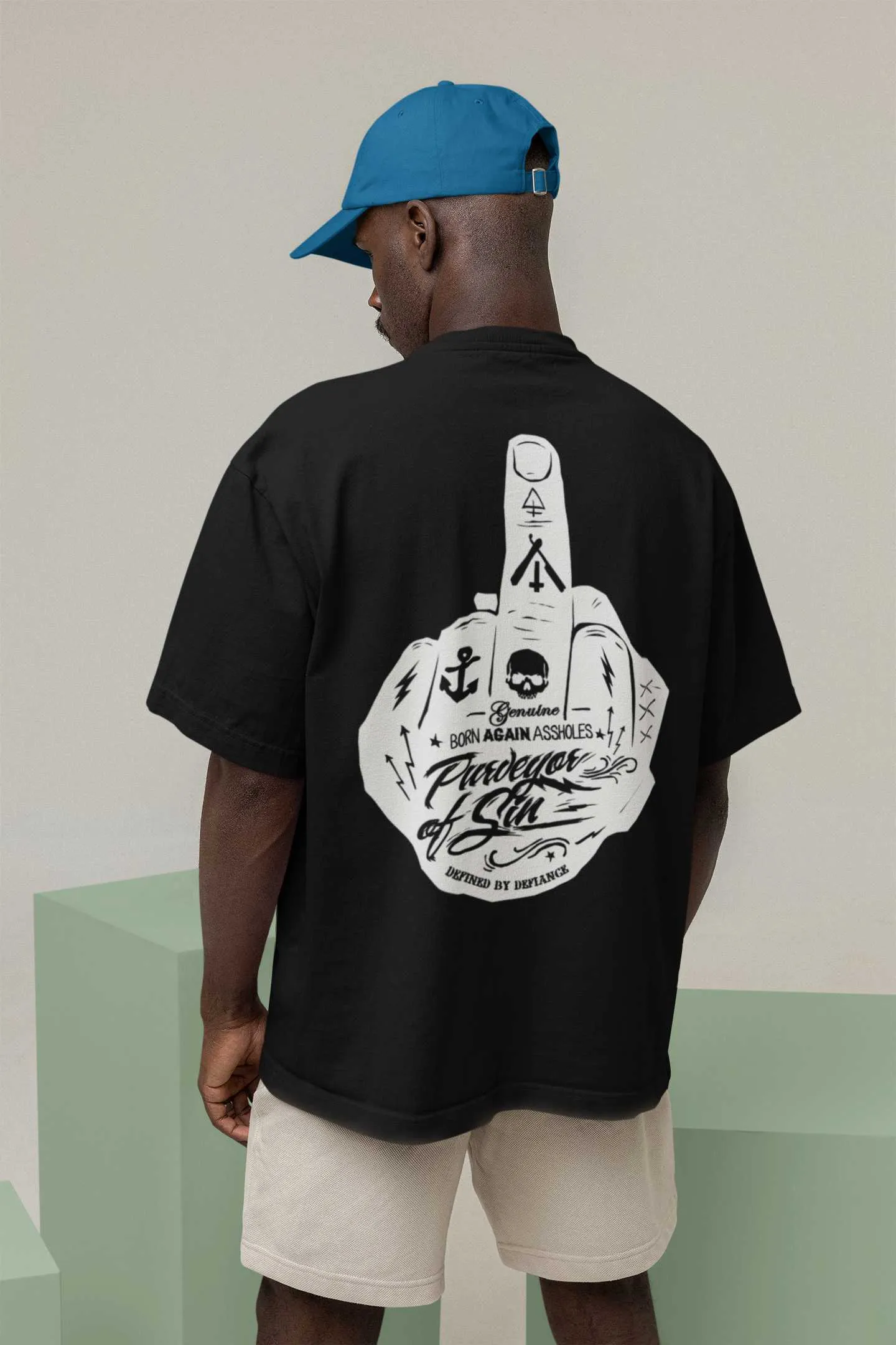 Purveyor of Sin - Gym Oversized T Shirt