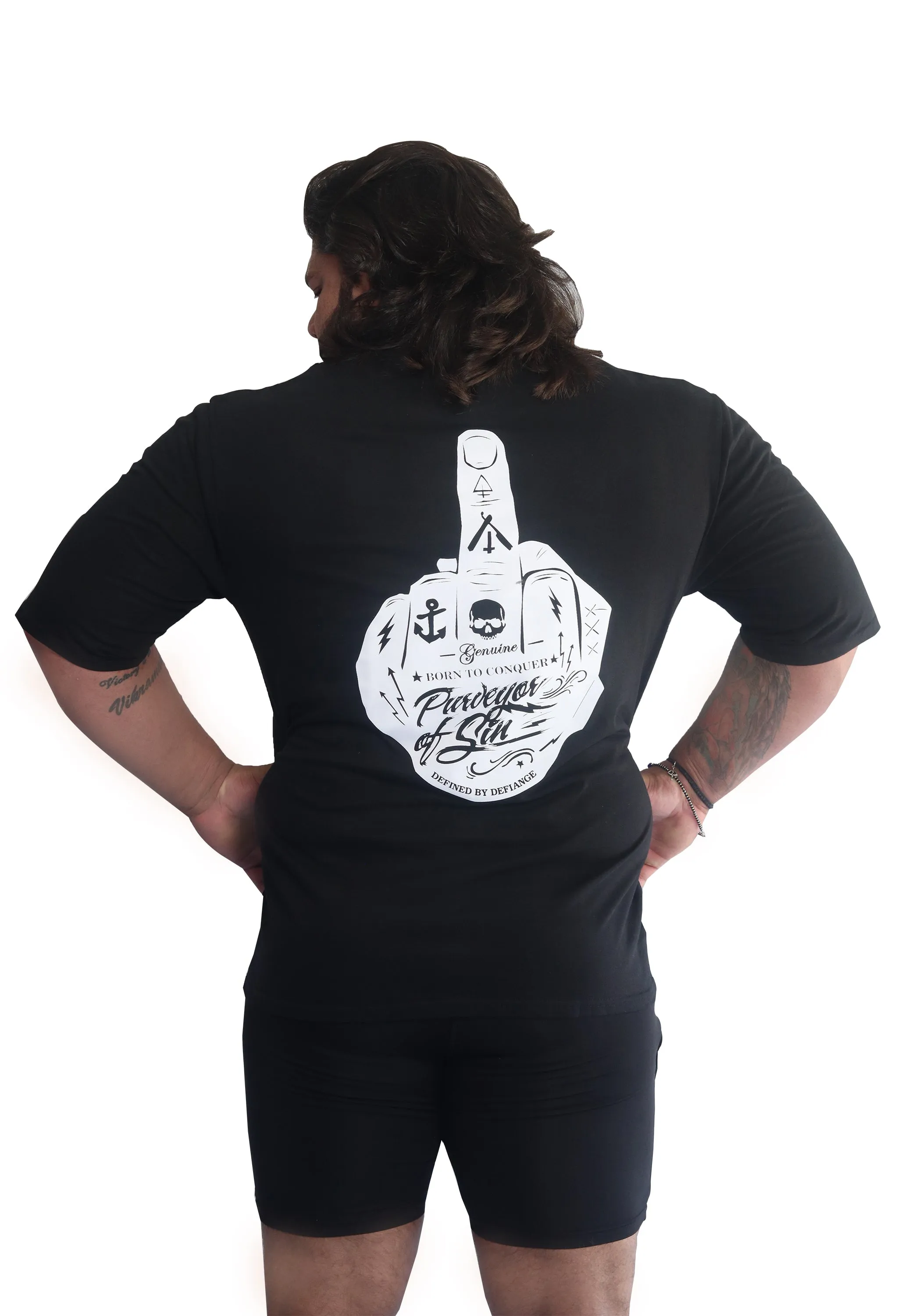 Purveyor of Sin - Gym Oversized T Shirt